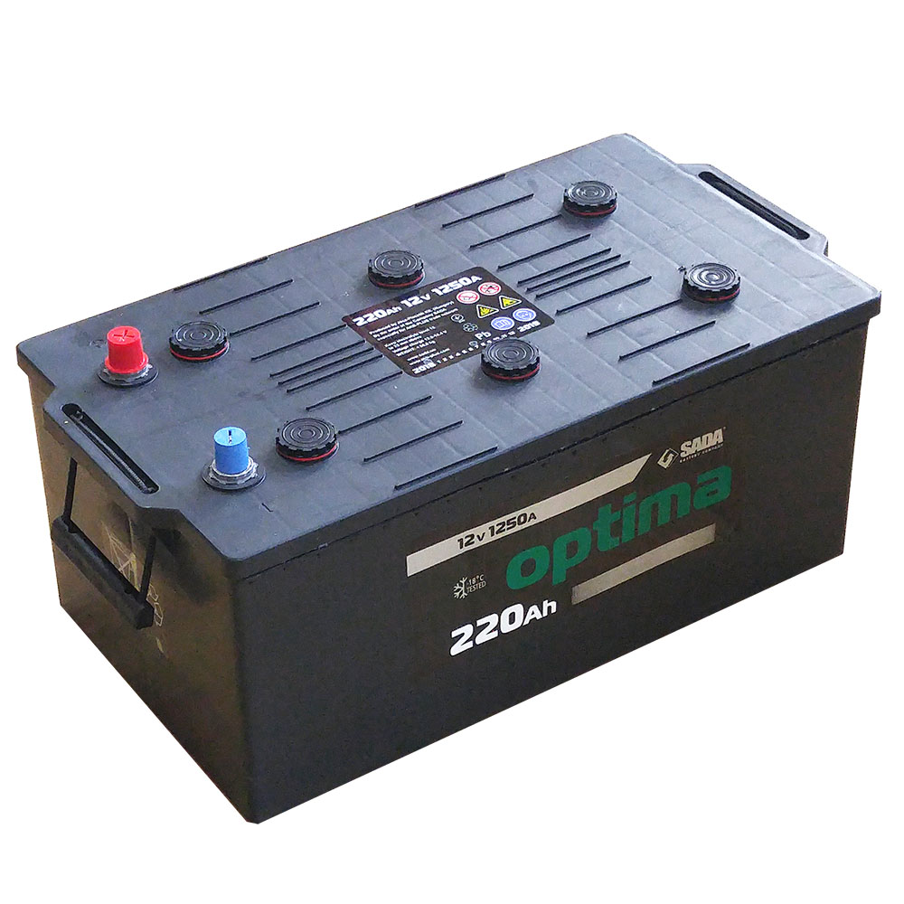 Батарея акумуляторна 6СТ-220Аз (3) SADA Optima